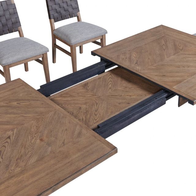 Intercon Oslo Weathered Chestnut Dining Table -3