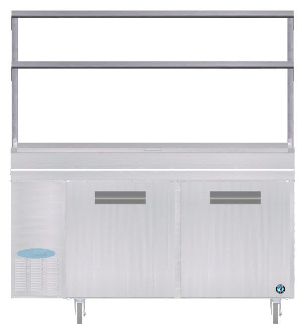 Hoshizaki 67" Stainless Steel Double Overshelf Kit-1