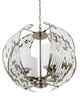 YHD Brushed Nickel 4-Light Chandelier-2