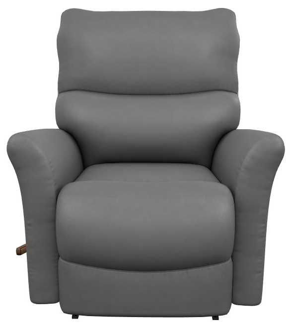 La-Z-Boy® Rowan Graphite Leather Manual Wall Recliner-1
