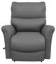 La-Z-Boy® Rowan Graphite Leather Manual Wall Recliner-1