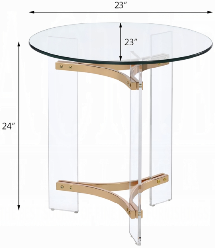 Acme Furniture Sosi End Table - Thumbnail 5