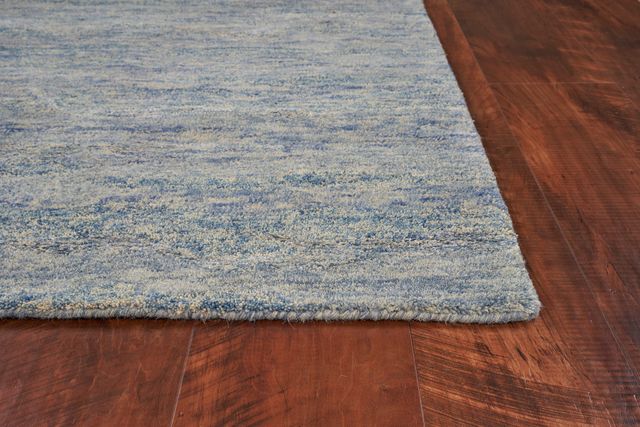 KAS Rugs Serenity Ocean Blue Breeze 5'x7' Rug-1