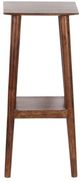 Porter International Designs Portola Walnut Plant Stand/Accent Table-1