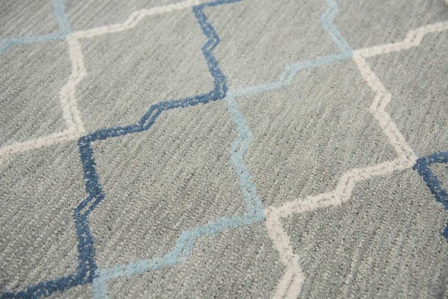 Rizzy Home Resonant Gray 8'x10' Rectangular Rug-1