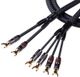 Tributaries® Series 8 12' Spade Lugs Bi-Wire Speaker Cable-0