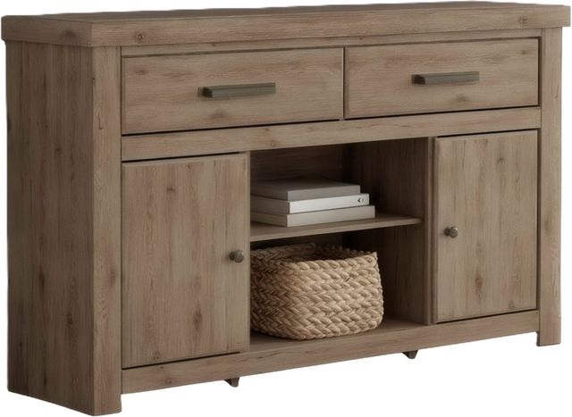 Signature Design by Ashley® Garistyn Brown LG TV Stand with Fireplace Option-0