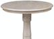 John Thomas Furniture® Dining Essentials Taupe Gray 30" Round Dining Table-1