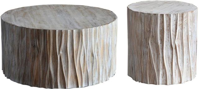 Jaipur Furniture Tasi Whitewash Coffee Table-1