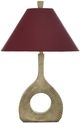 StyleCraft Norman Wyatt Home Javani Baffo Gold Poly Table Lamp-0