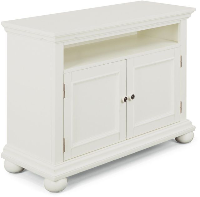 homestyles® Dover Off-White Entertainment Stand-0