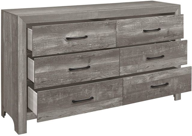 Mazin Furniture Corbin Gray Dresser-2