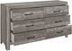 Mazin Furniture Corbin Gray Dresser-2