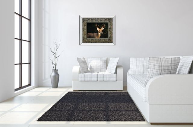 Classy Living Tony Campbell White Tail Buck Wall Art-1