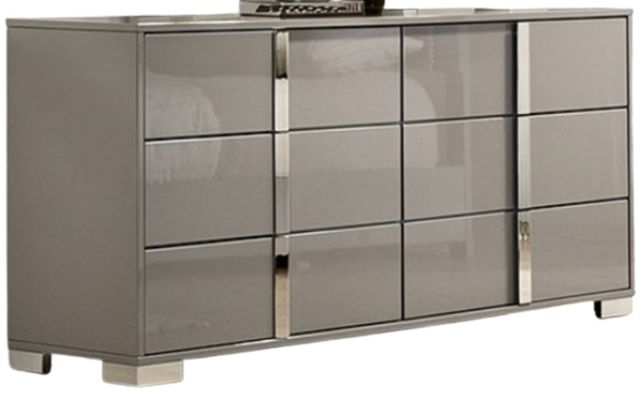 Furniture of America® Sinistra Light Taupe Dresser-0