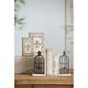 A & B Home 4-Piece Beige/Brown Book Box Set-2