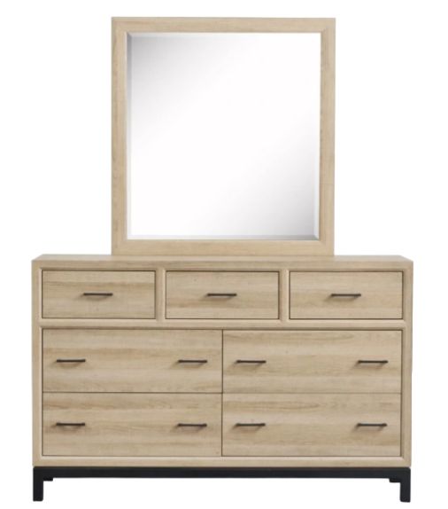 Magnussen Home® Bastain Brown Dresser and Mirror-1
