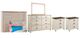 Signature Design by Ashley® Willowton 5-Piece Whitewash Twin Panel Headboard Bedroom Set-0