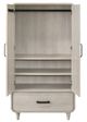 Crown Mark Nyomi White Armoire-4