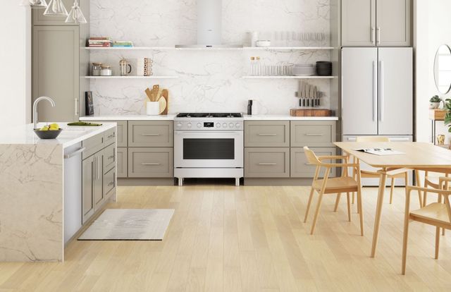 Bosch® 800 Series 36" Stainless Steel Pro Style Gas Range-9
