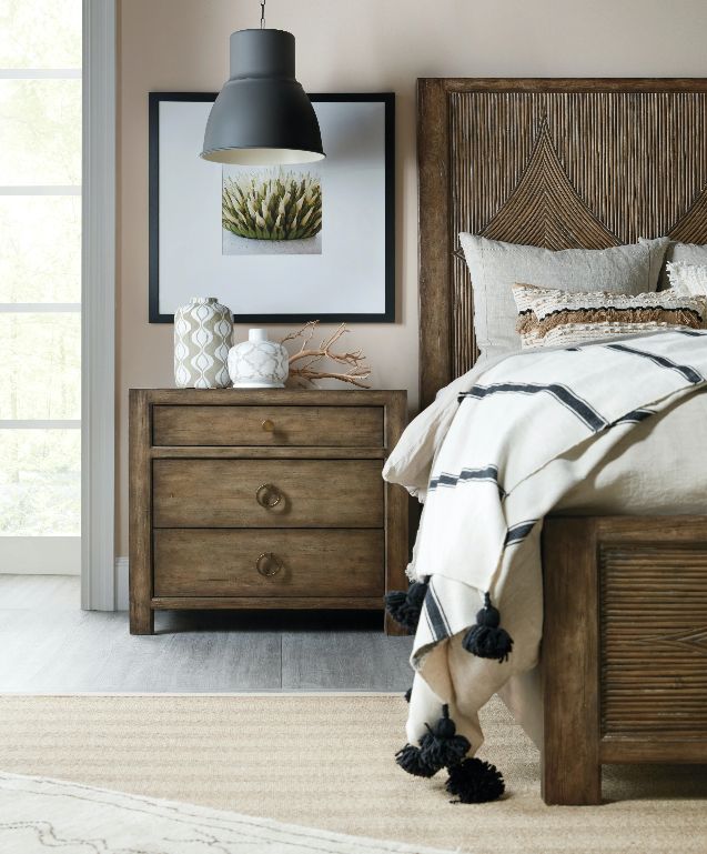 Hooker® Furniture Sundance Cliffside 3-Drawer Nightstand-1