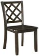 New Classic® Home Furnishings Trellis Brown Dining Chair-0