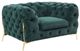 VIG Furniture Divani Casa Sheila Emerald Green Chair-0