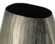 A & B Home Gray Layered Oval Vase-2