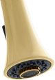 ZLINE Autograph Edition Edison Polished Gold Pull Down Single Handle Kitchen Faucet-2