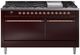 Ilve® Nostalgie II Series 60" Burgundy Pro Style Dual Fuel Range-0