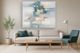 Classy Living Mesmerizing Pinks and Teals Canvas Wall Art-1