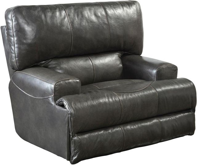 Catnapper® Wembley Steel Power Headrest with Lumbar Power Lay Flat Recliner-0