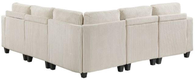 Homelegance® Walterboro 5-Piece Beige L-Shape Sectional-3