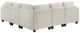Homelegance® Walterboro 5-Piece Beige L-Shape Sectional-3