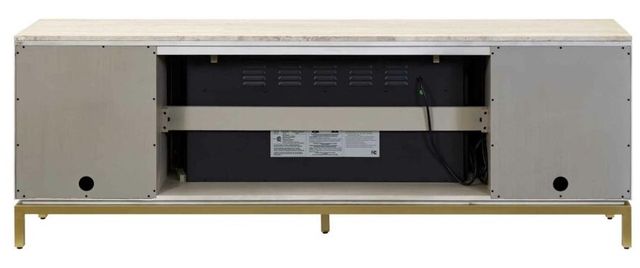 Martin Furniture Vancouver Greige 80" Fireplace TV Stand-3