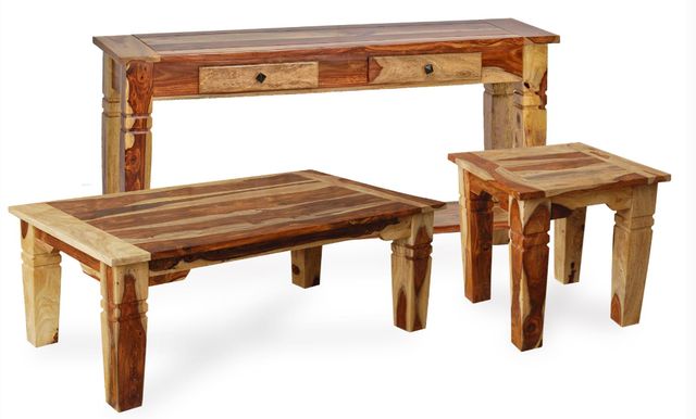 Jaipur Furniture Tahoe Brown Coffee Table-1