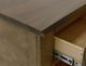 International Furniture Direct Parota III Barrel Brown End Table-4