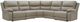 Signature Design by Ashley® Narwhal Place 5-Piece Pebble Power Reclining Sectional-0