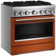 KitchenAid® 36" Scorched Orange 6 Burner Pro Style Dual Fuel Range with No Preheat Air Fry Mode -2