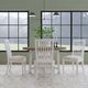 Flexsteel® Melody Gray/White Round Dining Table-3