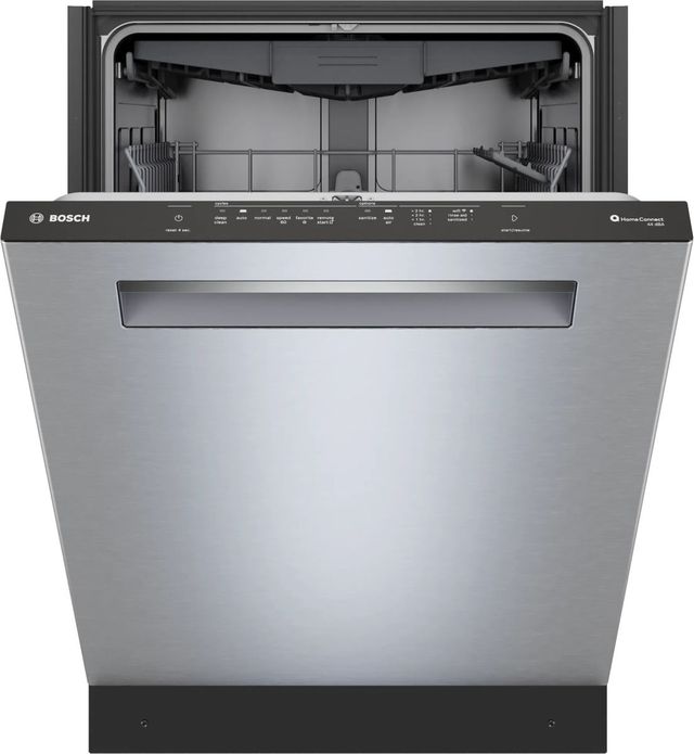 Bosch® 500 Series 24'' Anti Fingerprint Stainless Steel Top Control Built-In Dishwasher-2