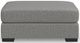 Charisma™ Otto Gray Accent Ottoman-1