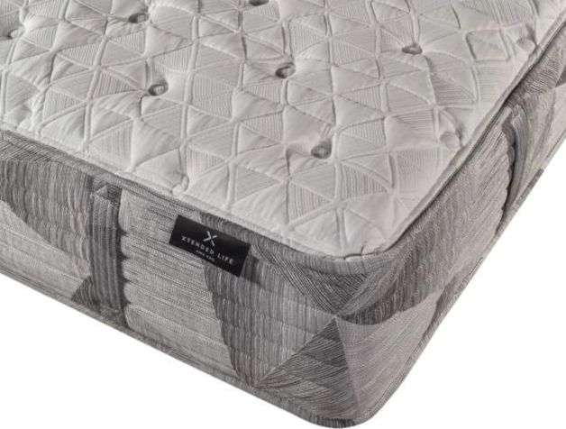 King Koil® Xtended Life Overture Wrapped Coil Medium Tight Top Queen Mattress-1