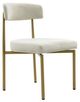YHD Ivory/Bronze Grace Dining Chair-0