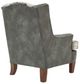 Best® Home Furnishings Field & Stream Home Andrea MFX2 Wing Back Chair with Dark Walnut Legs-3