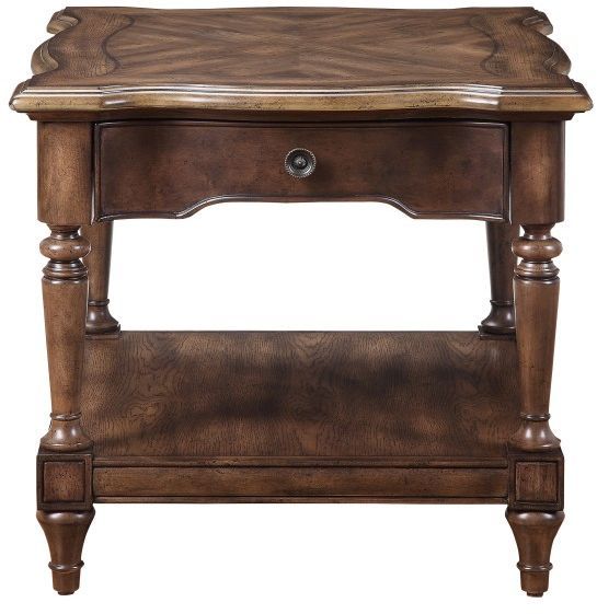 Homelegance® Heath Court Brown End Table-2