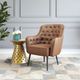 Zuo® Modern Tasmania Vintage Brown Accent Chair-4