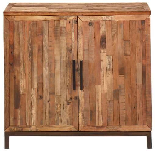 Jaipur Furniture Ironwood Brown Cabinet-1