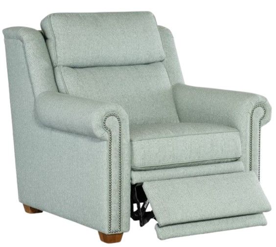 Bradington-Young Customizable 41" Reece Power Recliner with Headrest-0