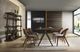 VIG Furniture Modrest Runyon Black/Brown Dining Table-2